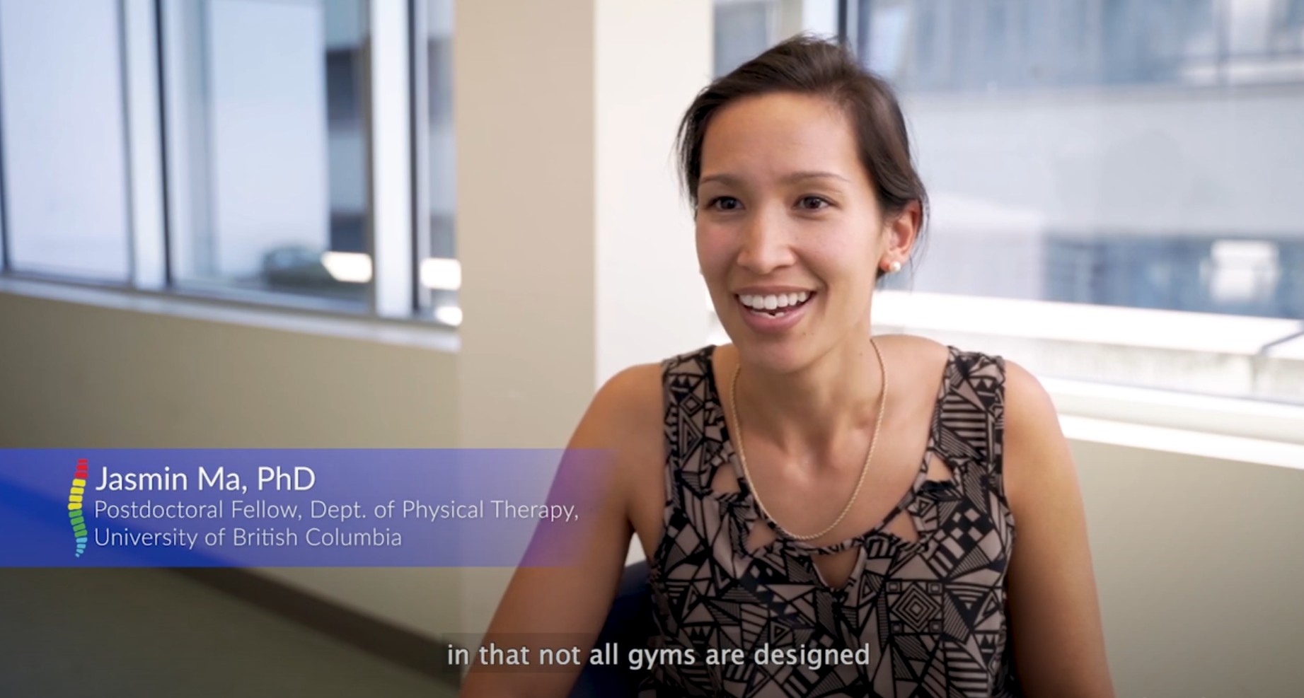 An interview with a PhD in physical therapy at the Physical Activity Research Centre (PARC) in Canada